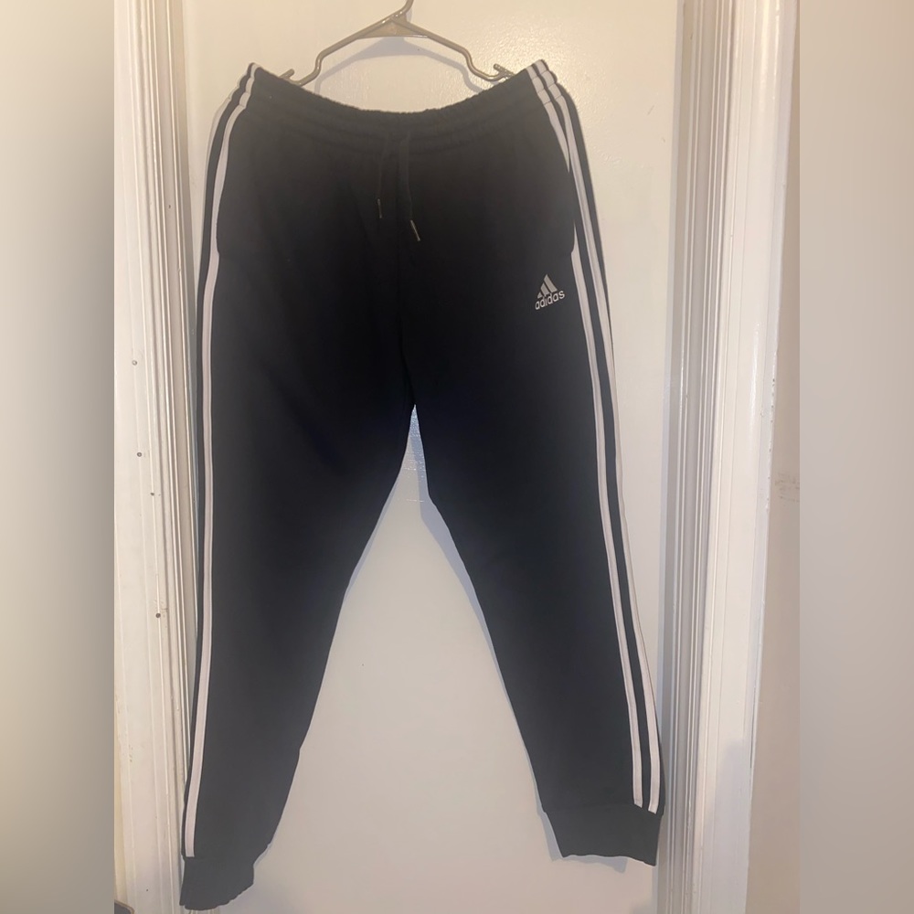 Adidas Essentials Warm-Up Tapered 3-Stripes Track Pants for Men’s
